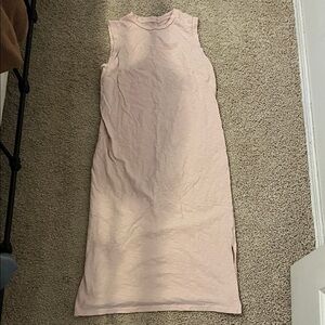 Universal Thread Light Pink Sleeveless Midi Dress
